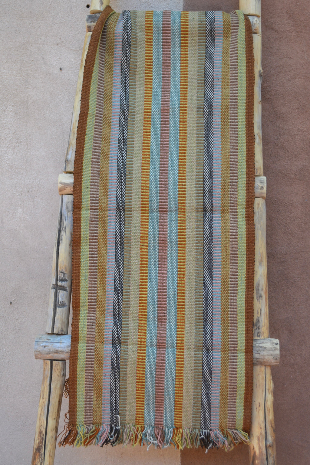 Table Runner Multicolor - Natural Dyed and 100% sheep wool