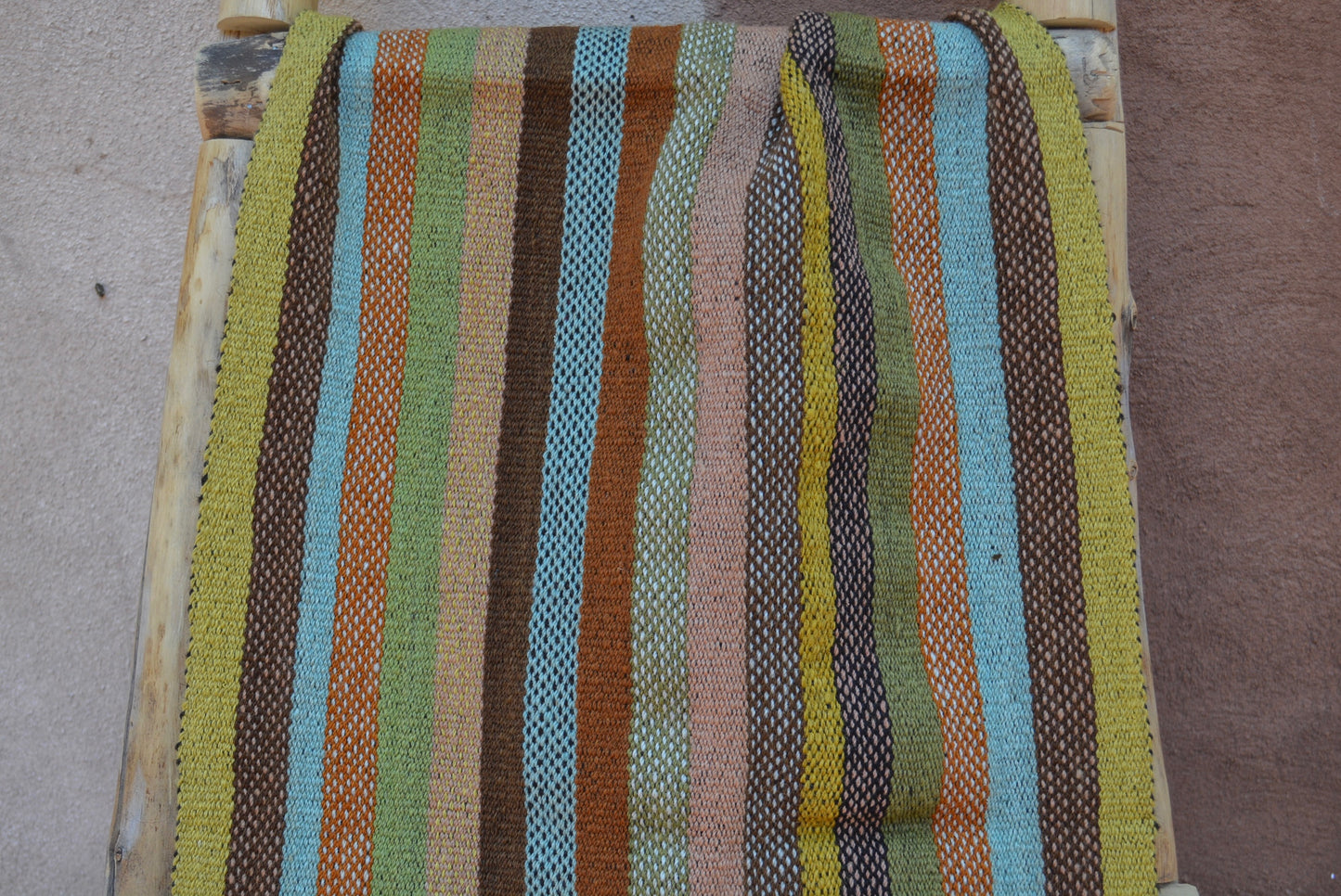 Table Runner Multicolor - Natural Dyed and 100% sheep wool