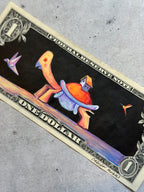 Dollar Migrante - Original illustrations - Framed