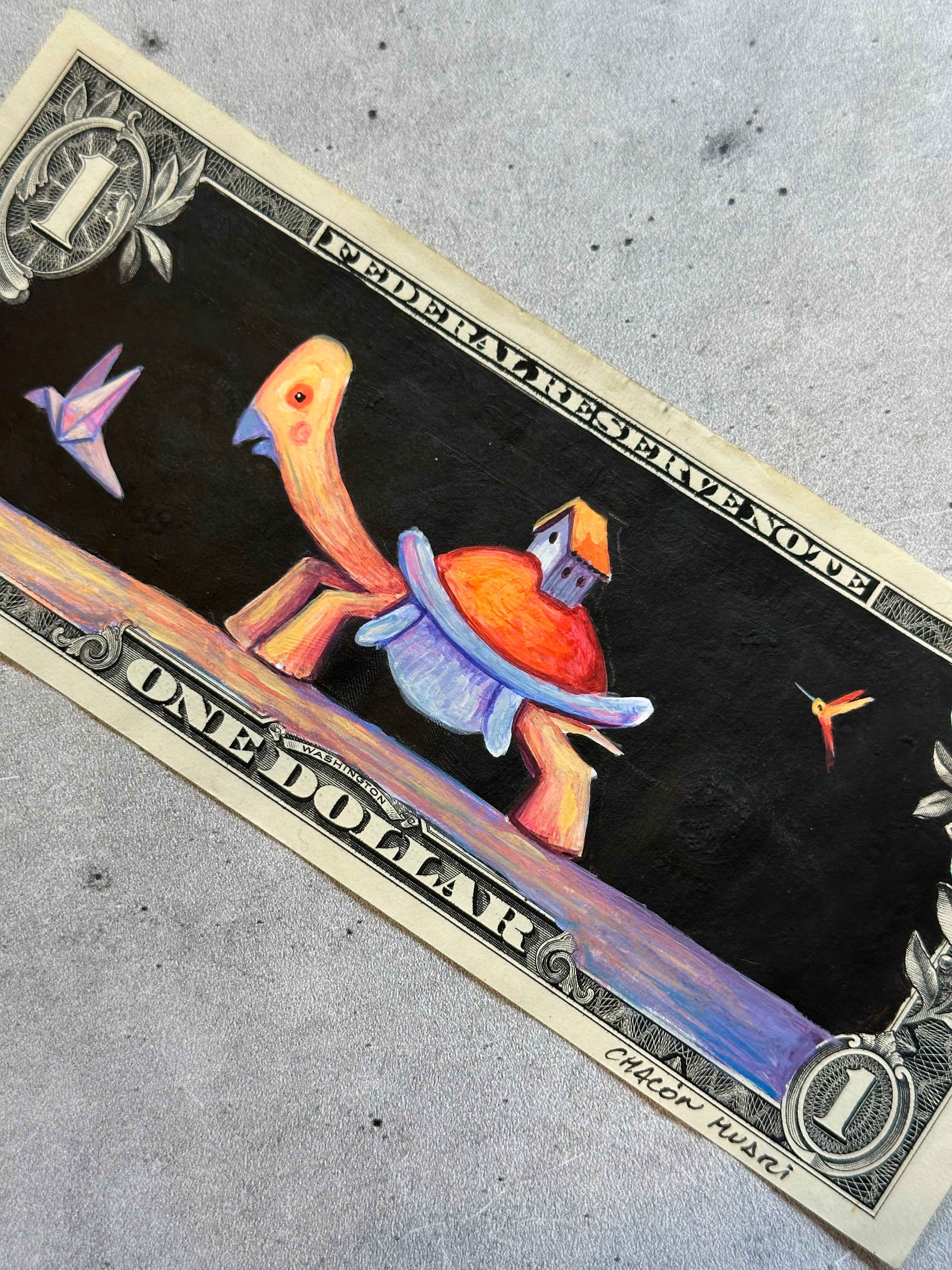 Dollar Migrante - Original illustrations - Framed