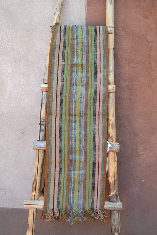Table Runner Multicolor - Natural Dyed and 100% sheep wool