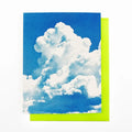 Southwest Clouds - Cumulus Congestus - Risograph Card