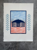 Where Love Grows I - Relief Print 11”x14”
