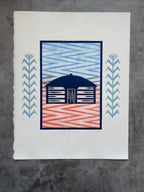 Where Love Grows I - Relief Print 11”x14”