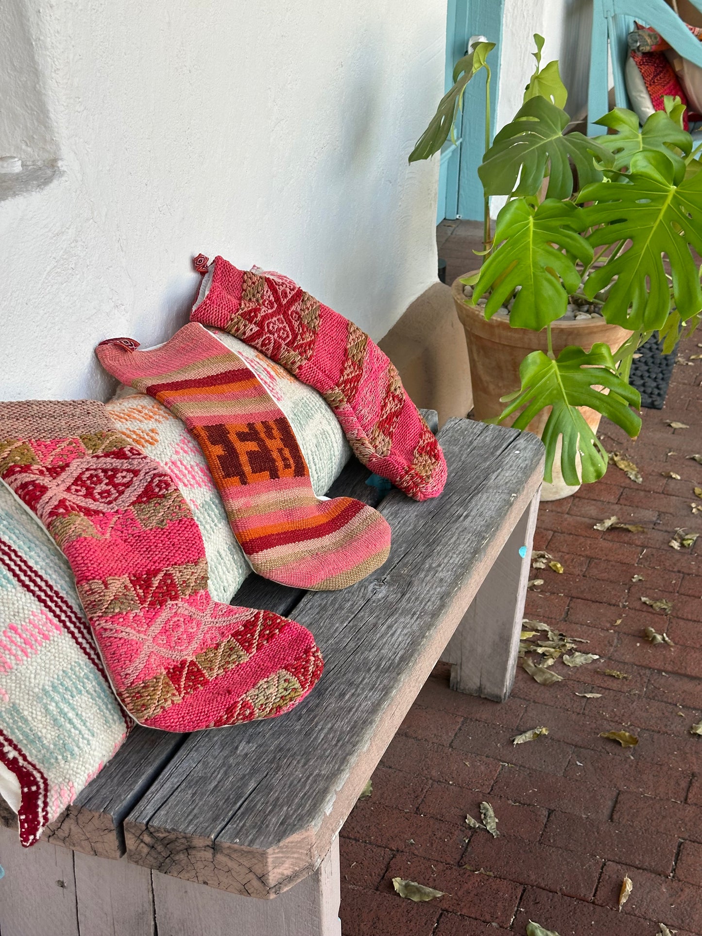 Stockings - double sided ~ Upcycled Andean Textiles