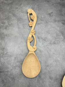 Flower Wooden Utensil