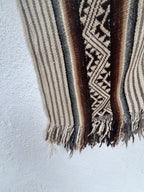 Handwoven Alpaca Wool Poncho