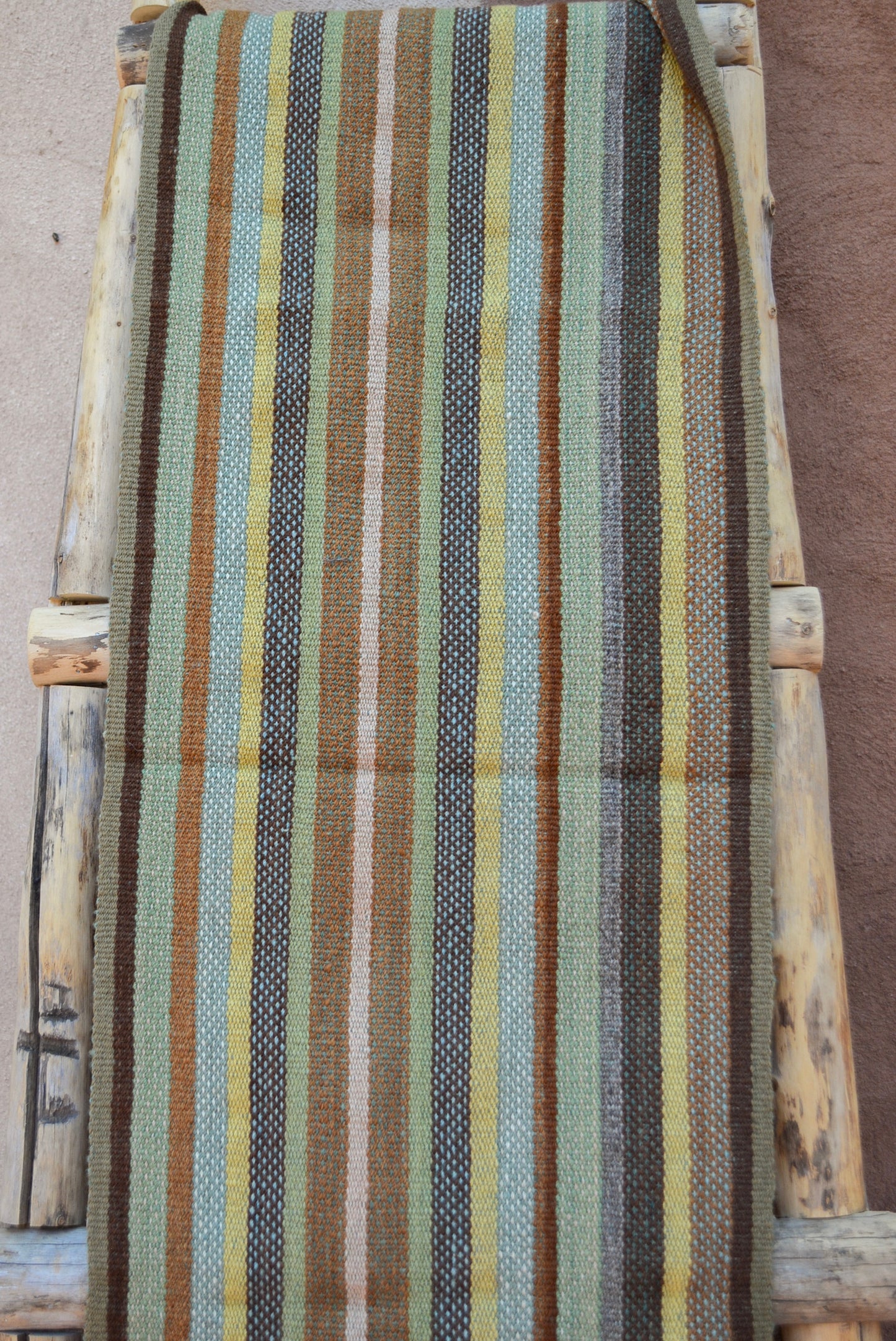 Table Runner Multicolor - Natural Dyed and 100% sheep wool