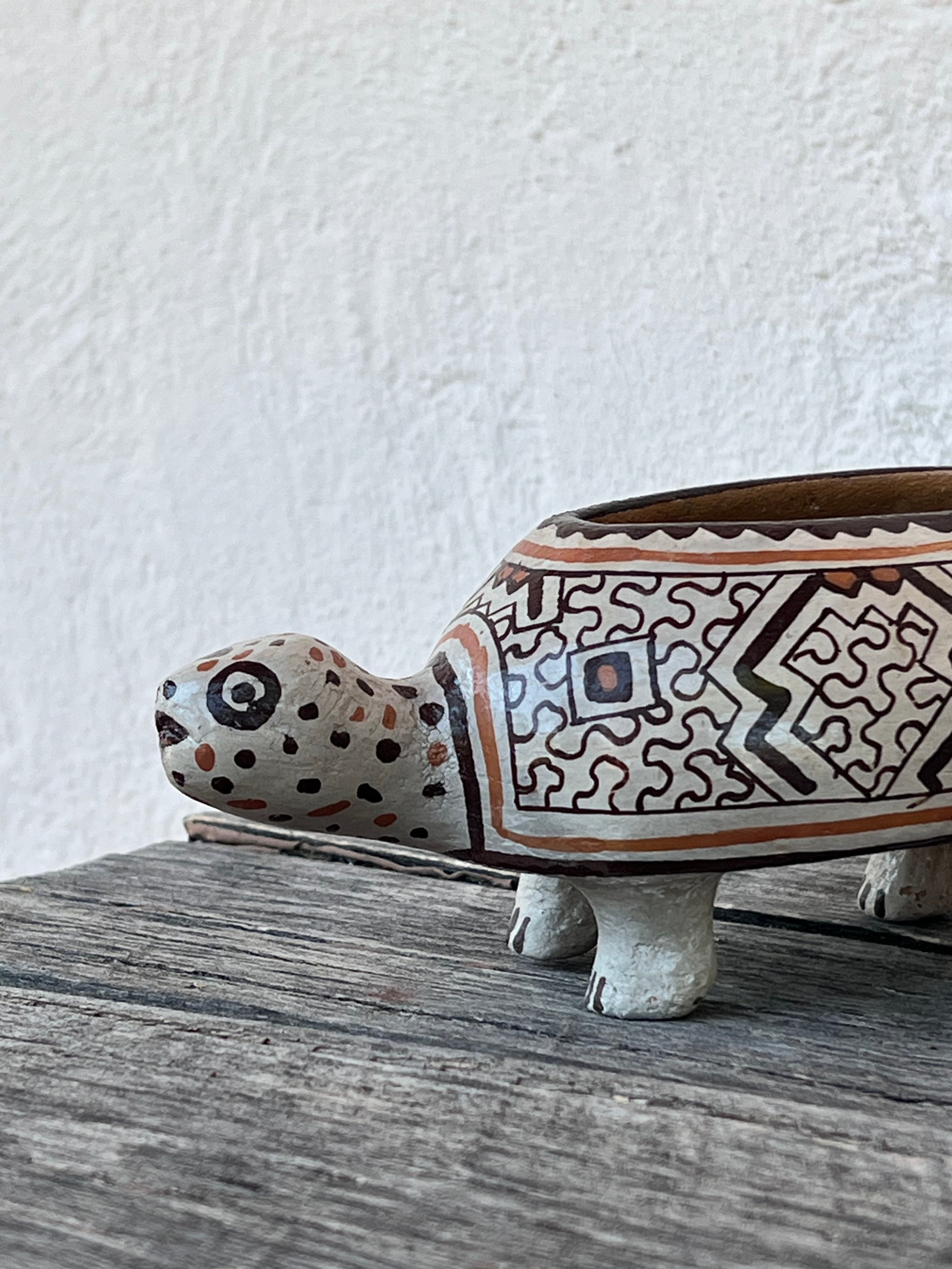 Shipibo Ceramic ~ Turtle bowl