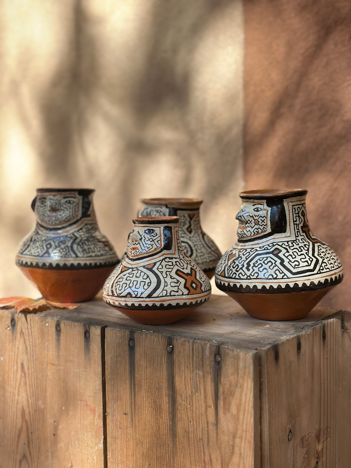 Shipibo Ceramic - Vessel with Face