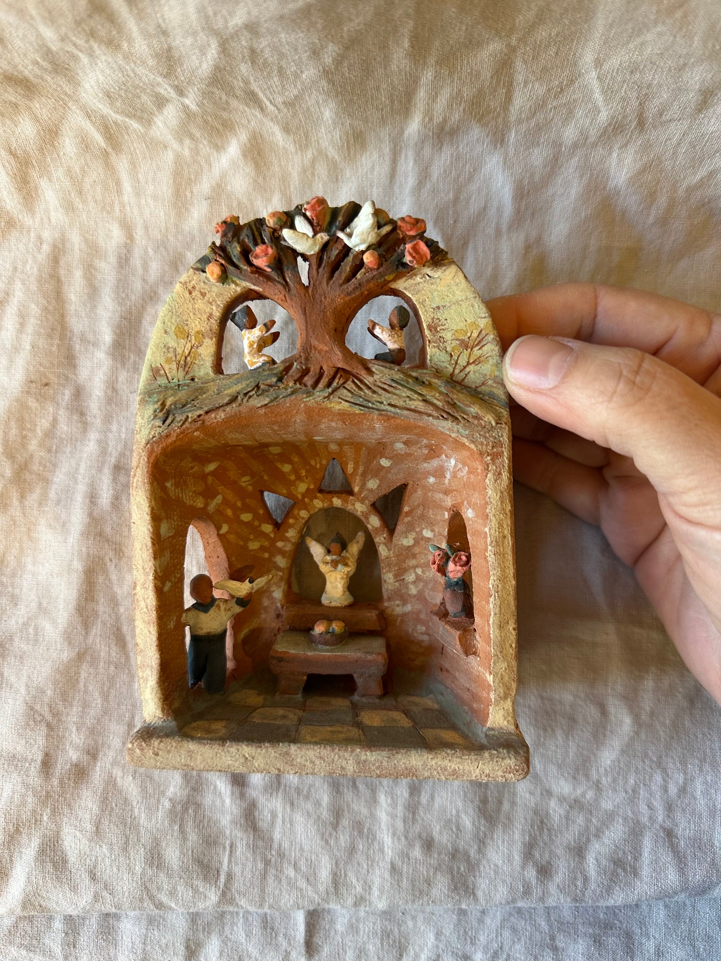 Little altar sculpture ~ Abundance