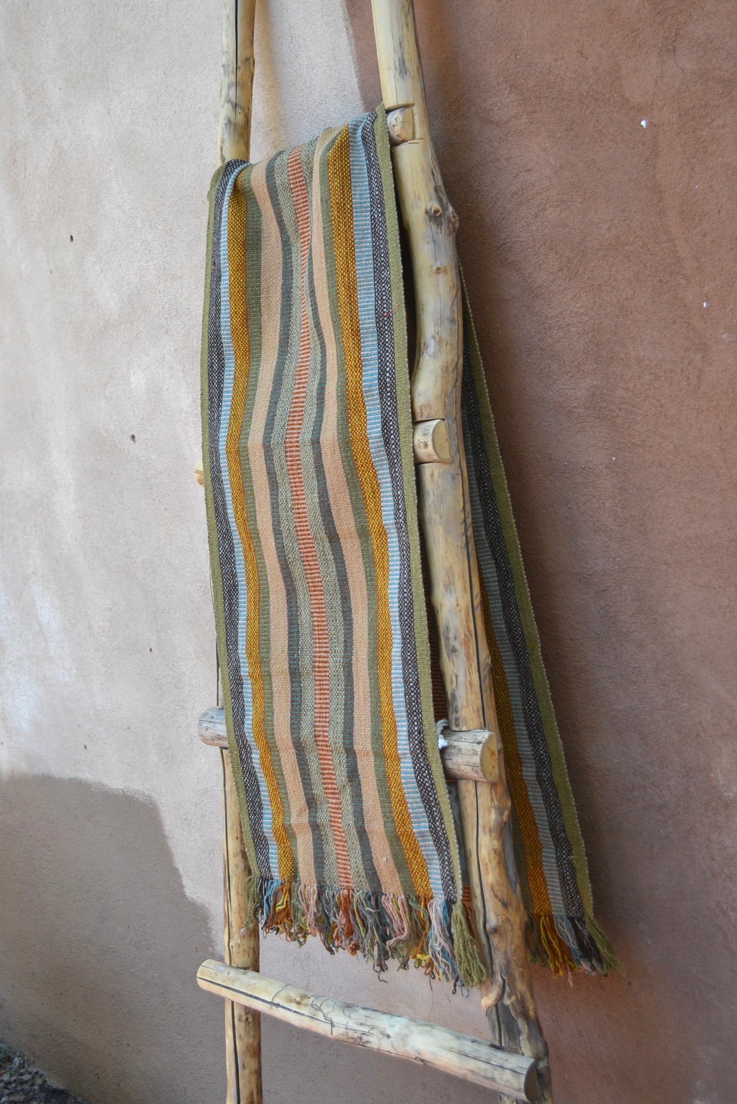 Table Runner Multicolor - Natural Dyed and 100% sheep wool
