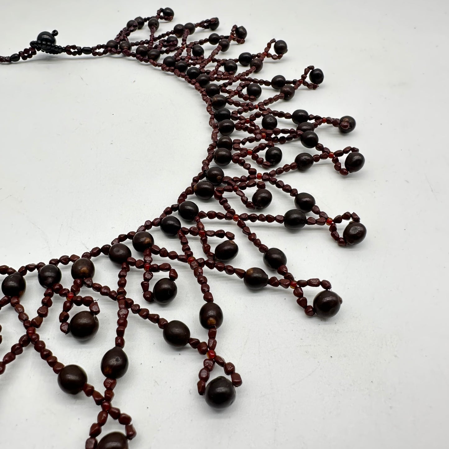 Necklace Kiwiyaya 2 ~ Amazonian seeds