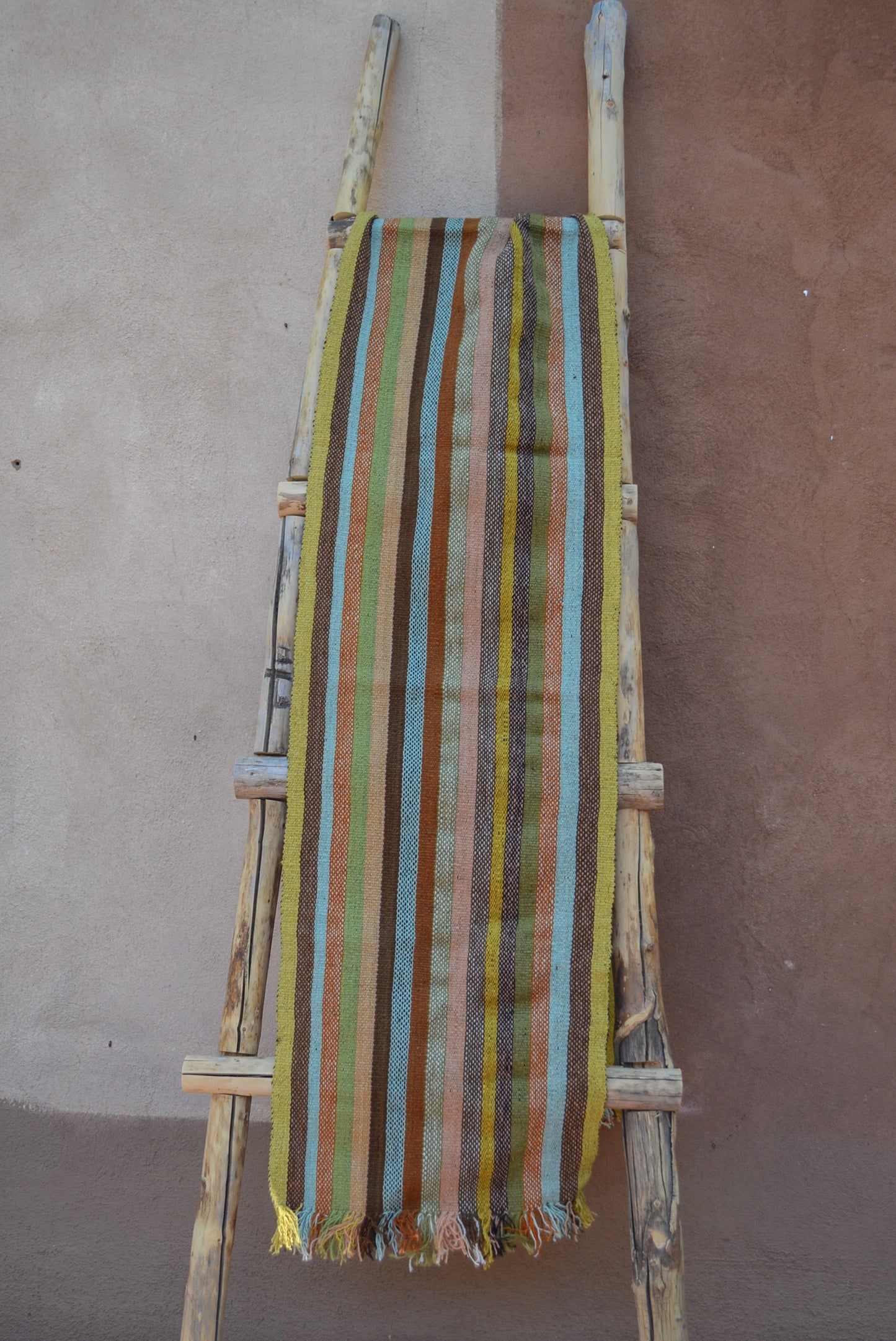 Table Runner Multicolor - Natural Dyed and 100% sheep wool