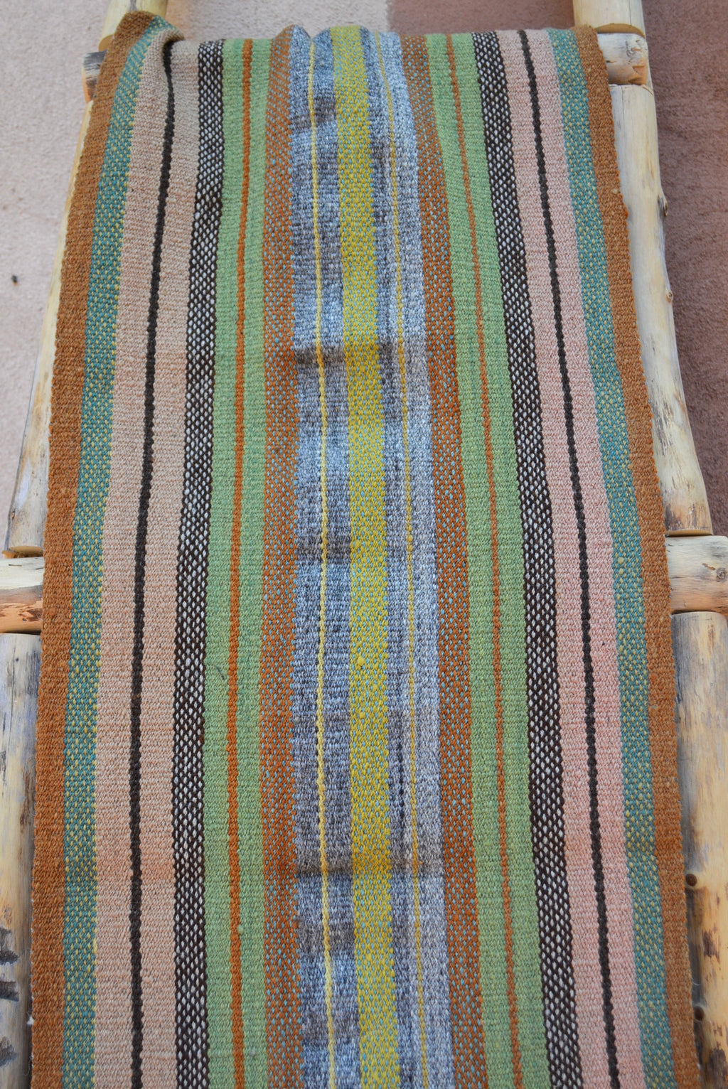 Table Runner Multicolor - Natural Dyed and 100% sheep wool