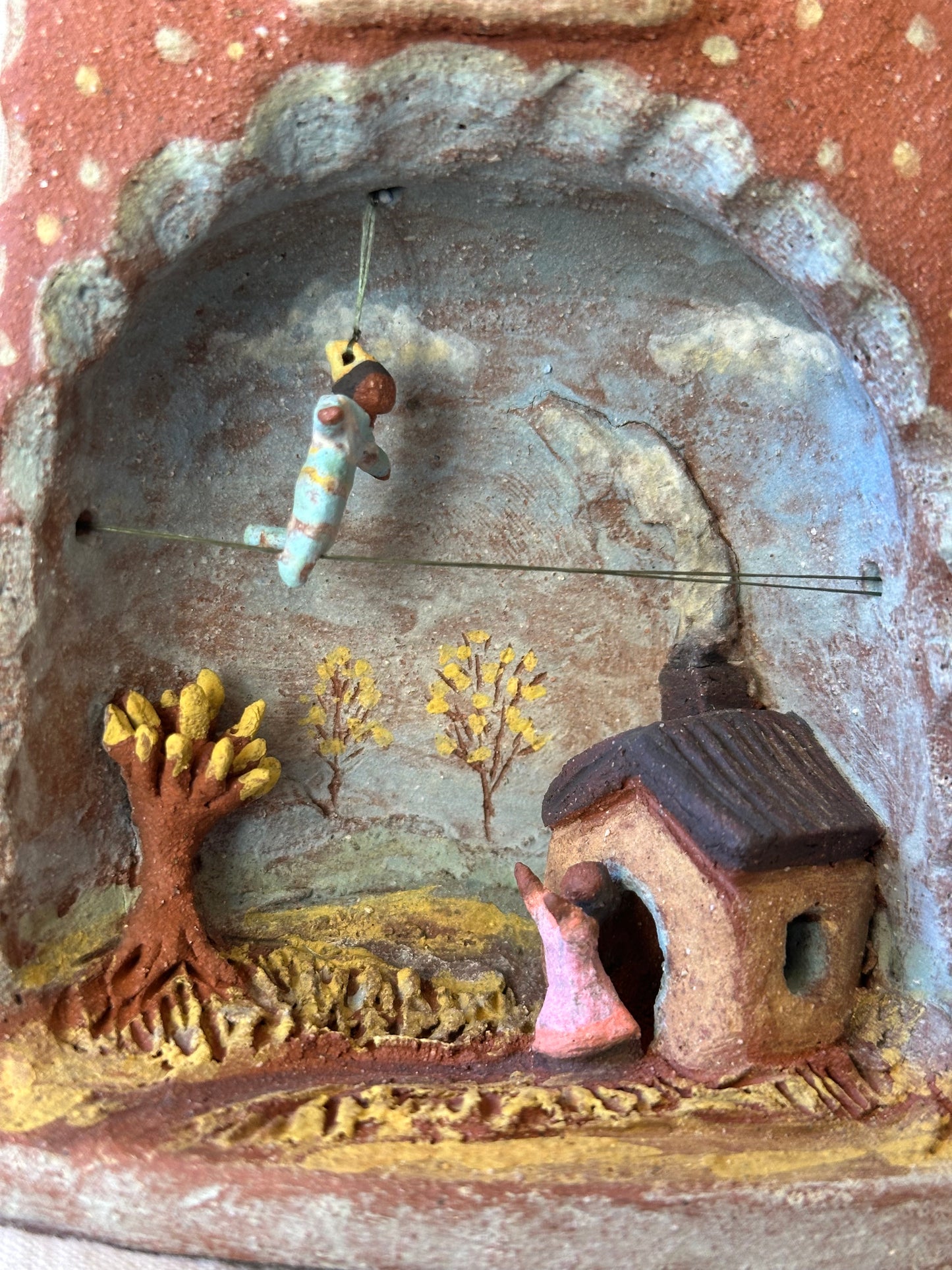 Small Altar Sculpture ~ Trapeeze
