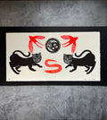 Sin Titulo 3 - Lino Print 15.5" x 12"