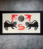 Sin Titulo 3 - Lino Print 15.5" x 12"