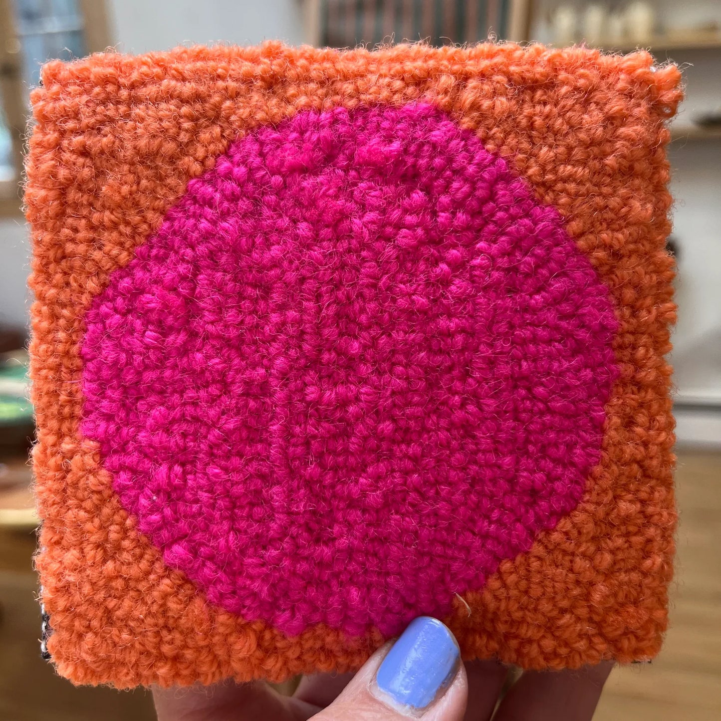 Coasters - Pink & neon melon
