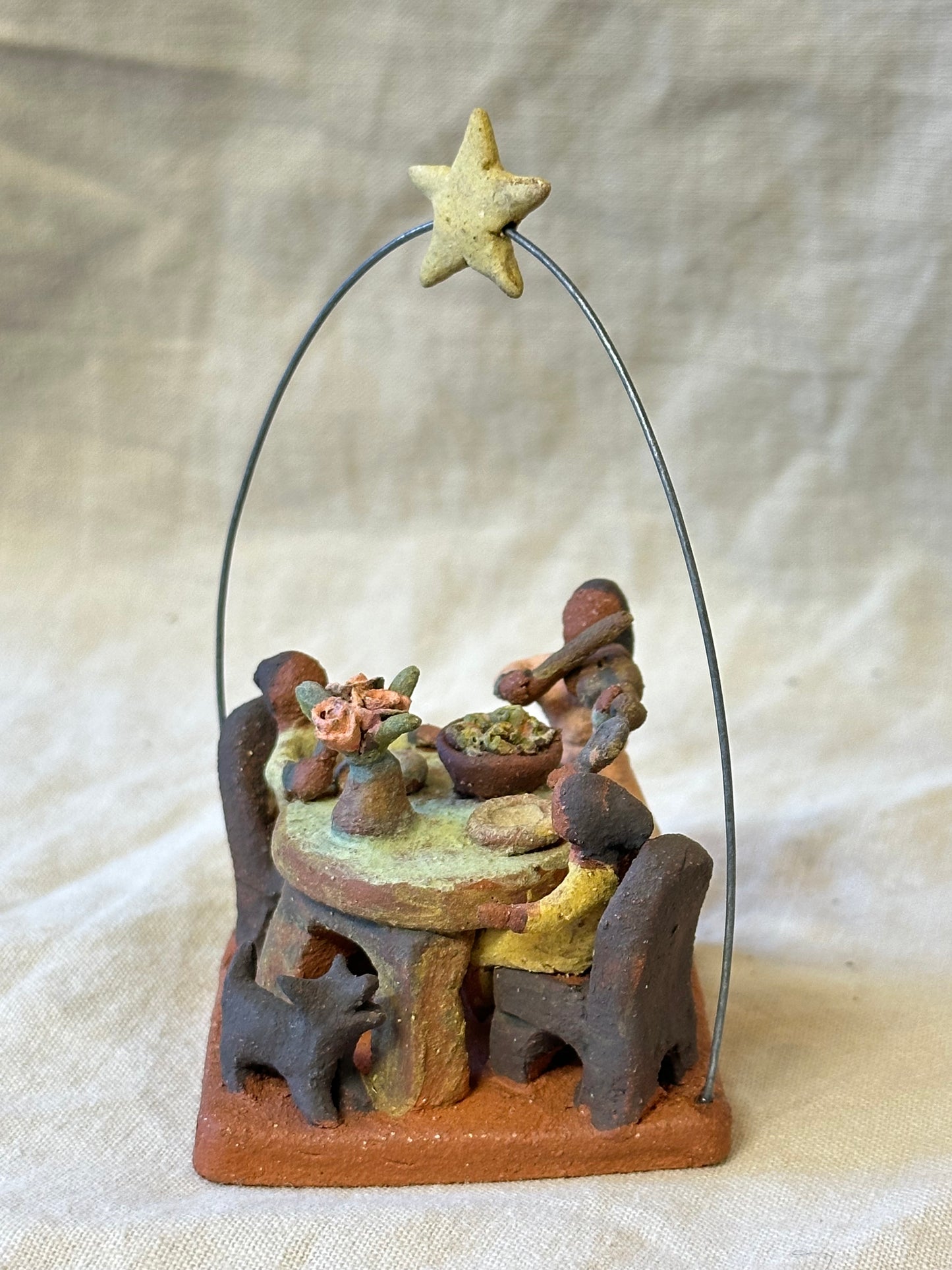 Sobremesa - miniature clay sculpture