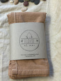 Kitchen Towels - organic cotton & plant dyed - Terracotta