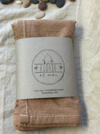 Kitchen Towels - organic cotton & plant dyed - Terracotta