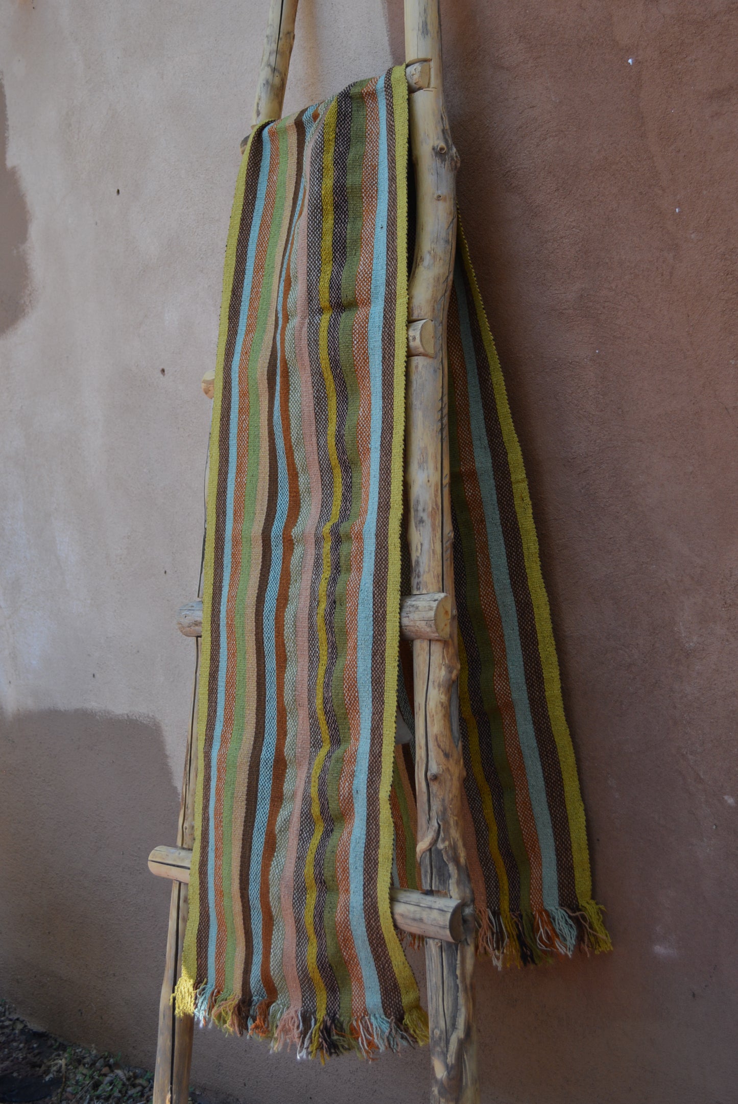 Table Runner Multicolor - Natural Dyed and 100% sheep wool