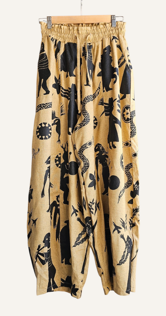 Jogger Pants • Medium • Screen Printed