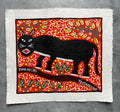Painting by Lastenia Canayo - Puma Negro