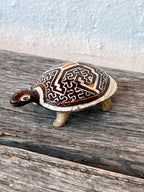 Shipibo Ceramic Turtle - three versions