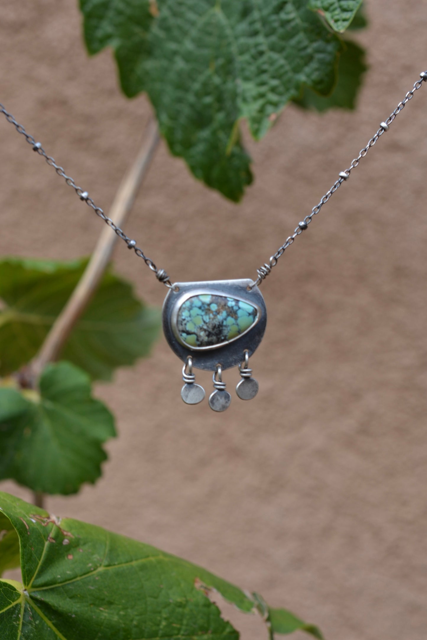 Blue Moon Turquoise Necklace