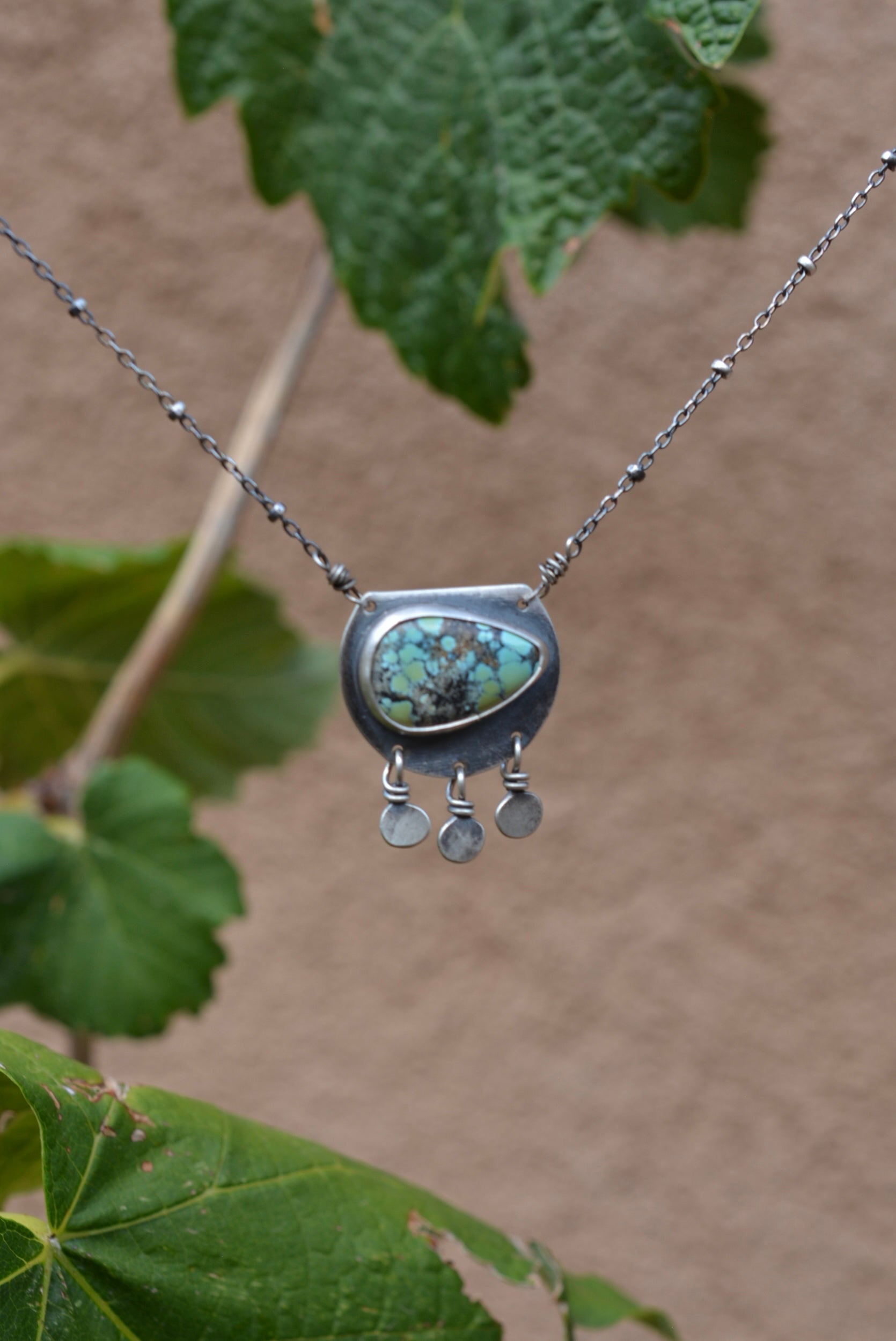 Blue Moon Turquoise Necklace