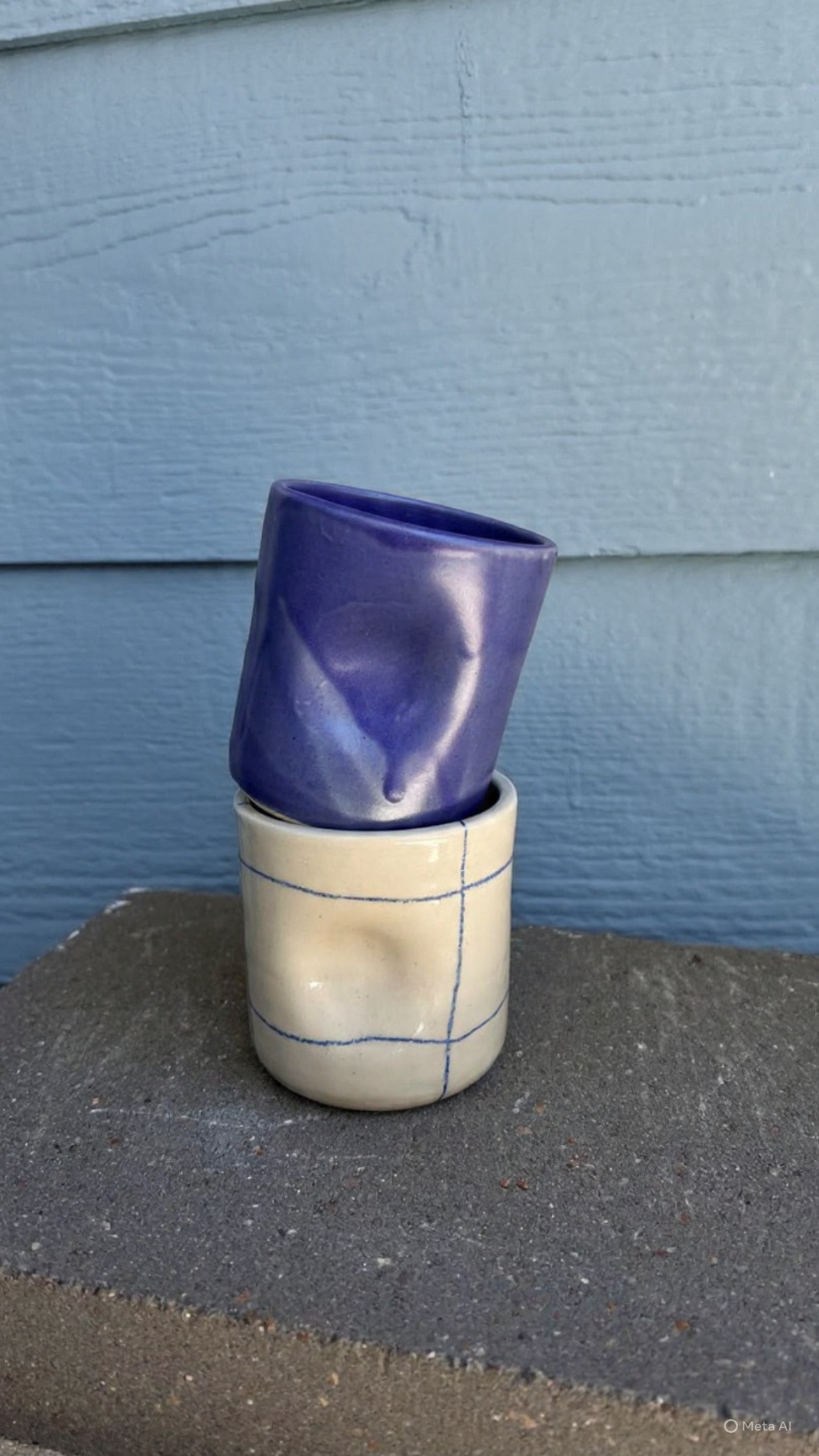 Thumb Cup - Blue