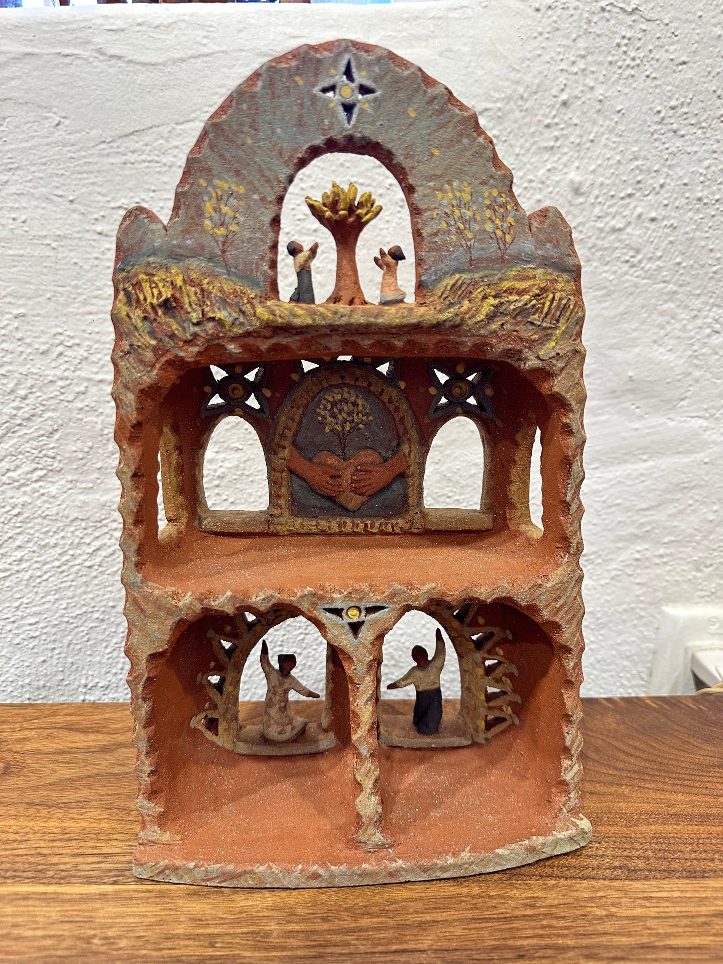 Tribute to Love Altar - Clay Sculptural Piece