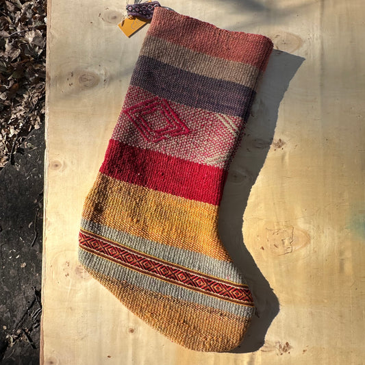 Stockings - double sided ~ Upcycled Andean Textiles