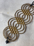 Bracelet Ikish - Sand & Mustard
