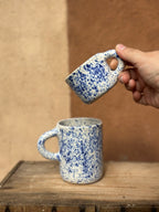 Speckled Blue - Coil Handle - two versions