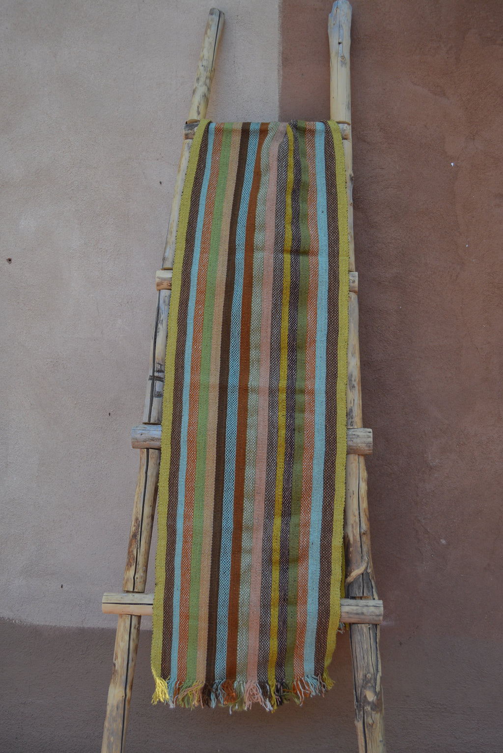 Table Runner Multicolor - Natural Dyed and 100% sheep wool