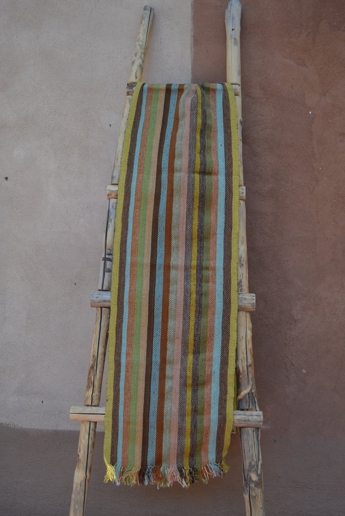 Table Runner Multicolor - Natural Dyed and 100% sheep wool