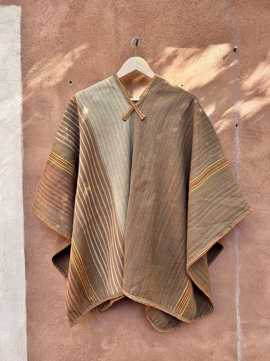 Antique Andean Poncho ~ Sheep Wool
