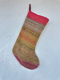 Stockings - solid color back - upcycled Andean Textiles