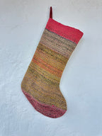 Stockings - solid color back - upcycled Andean Textiles