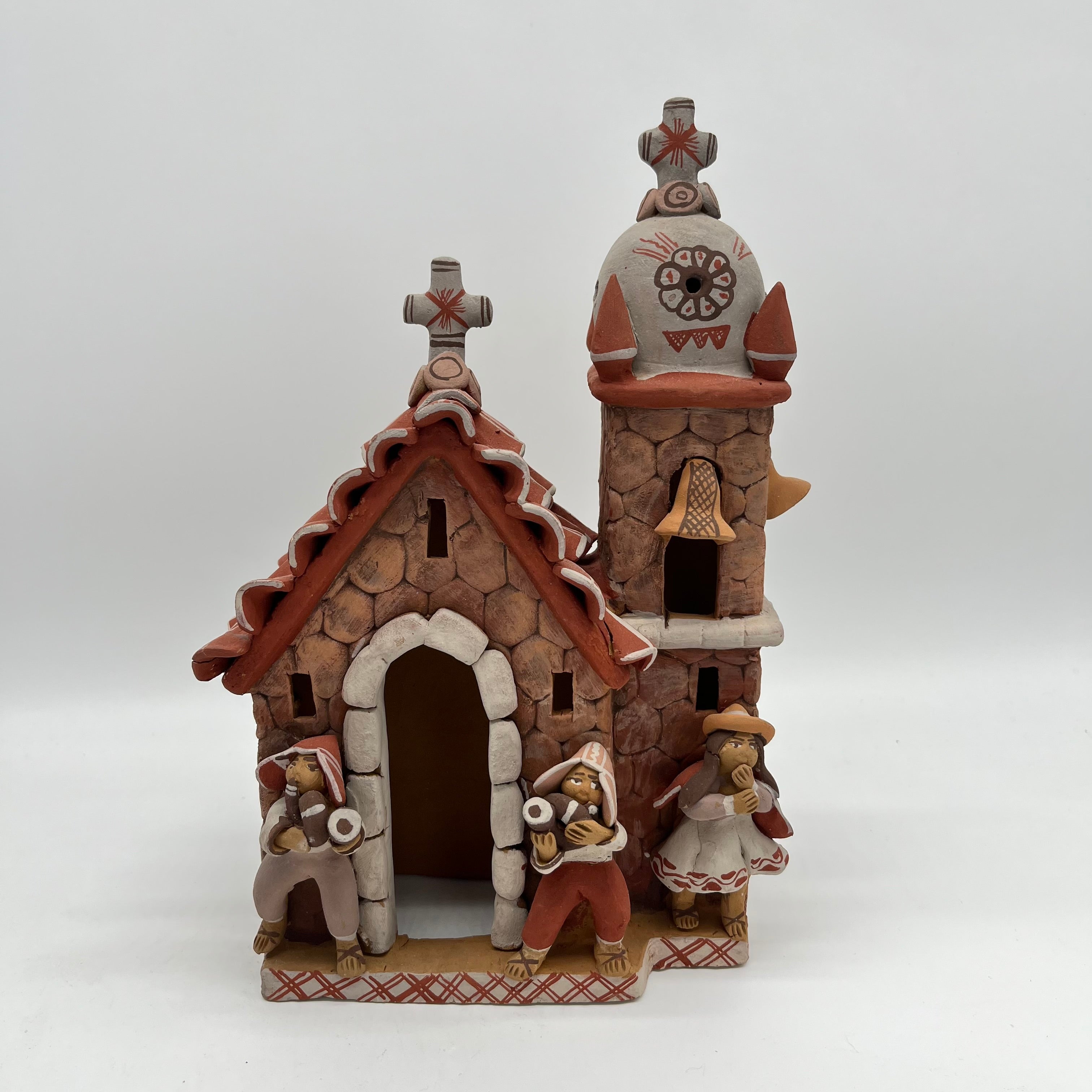Church with musicians ~ two styles - Large
