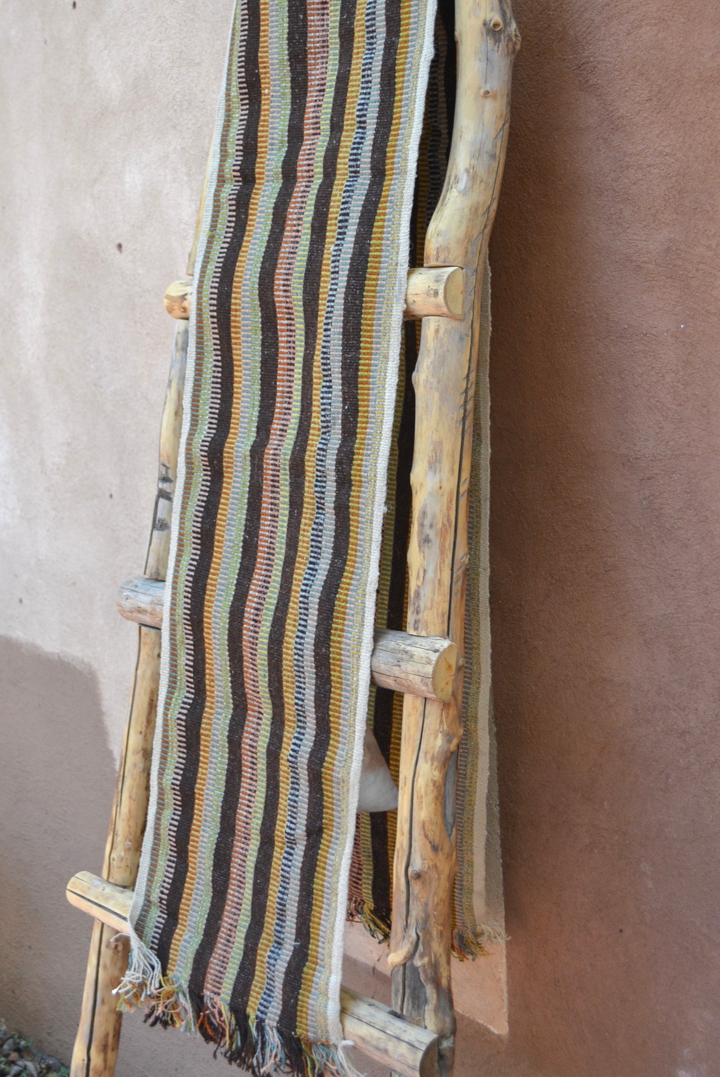 Table Runner Multicolor - Natural Dyed and 100% sheep wool