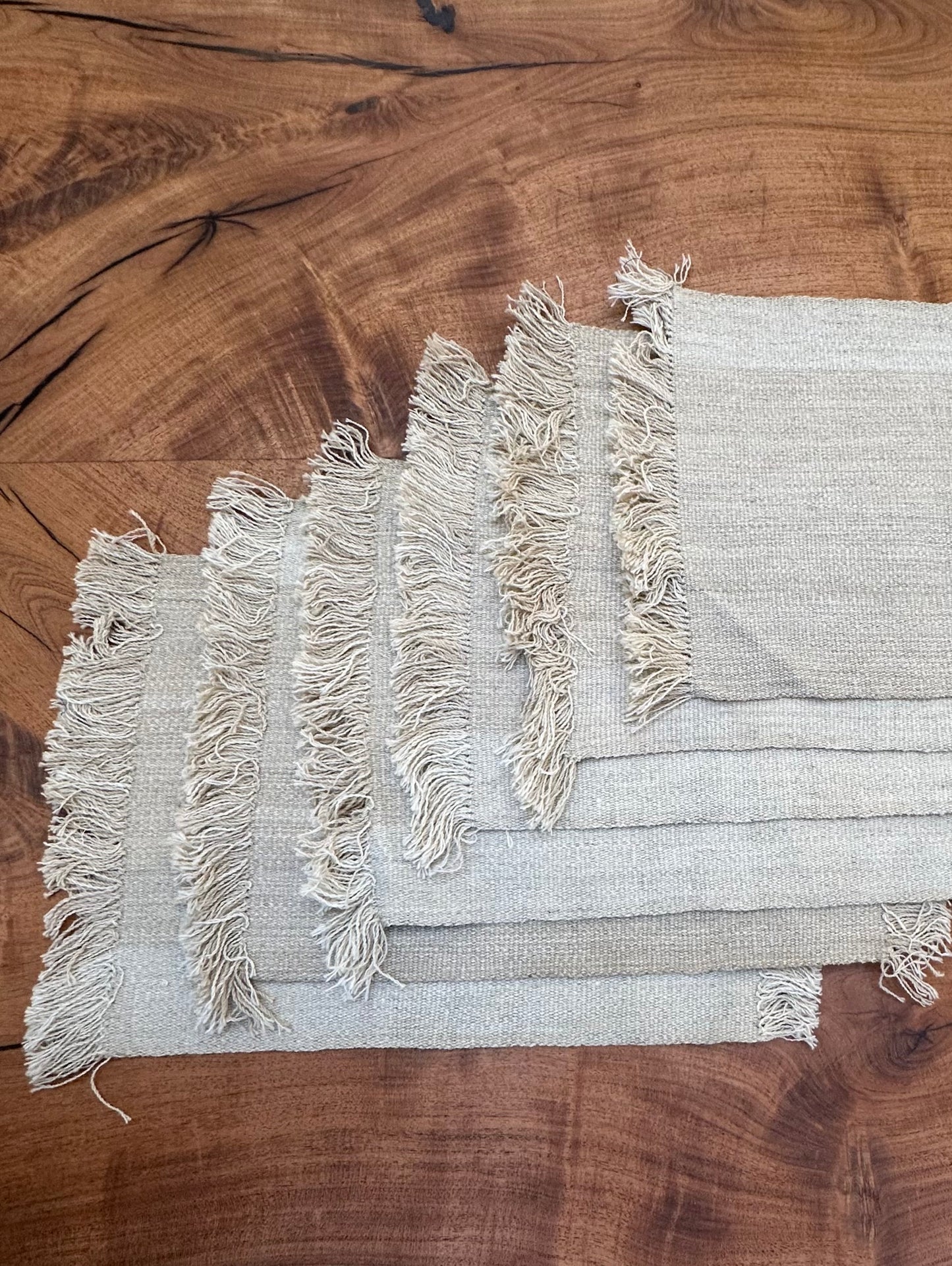 100% Sheep Wool Placemats ~ Set of 6