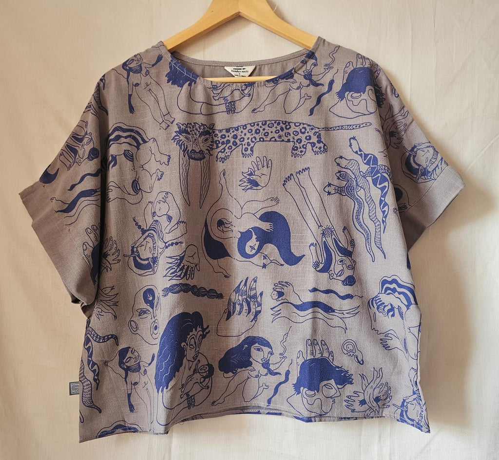 Kimono Shirts - Small - Screen Printed