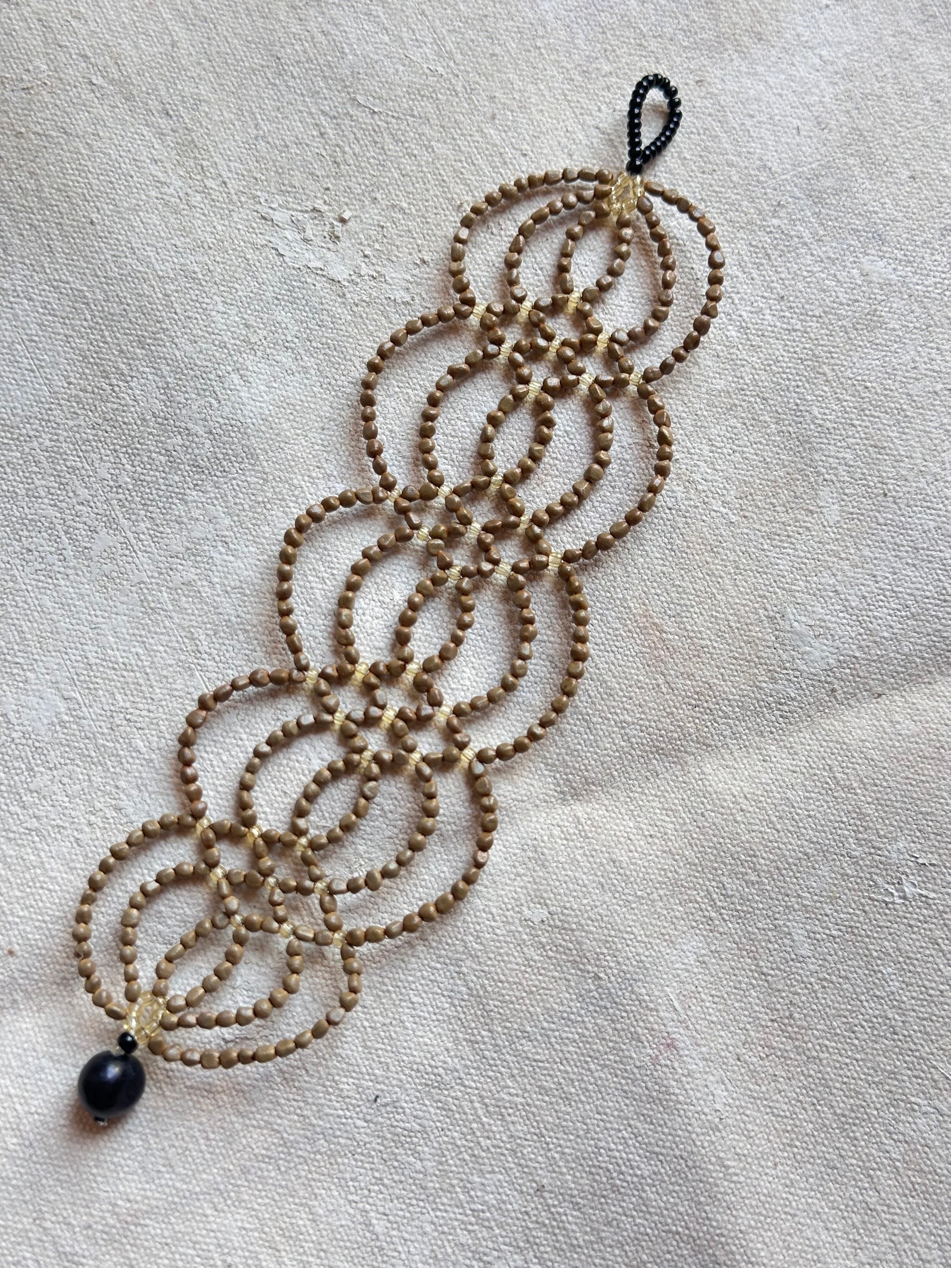 Bracelet Ikish - Sand ~ Narrow version
