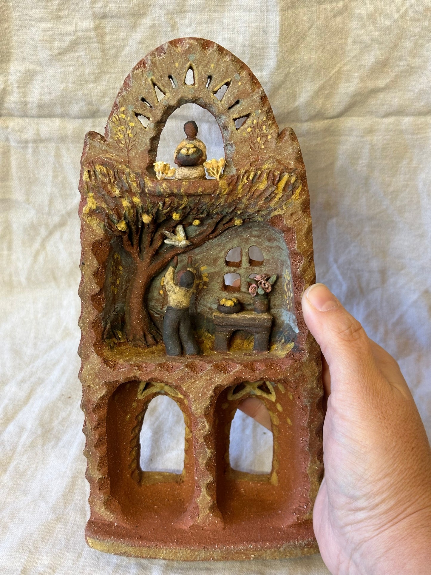 Little altar sculpture ~ Home