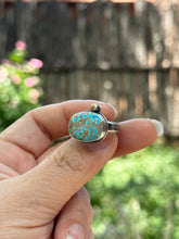 Load image into Gallery viewer, Royston Turquoise ring - Sterling Silver - size 5.5
