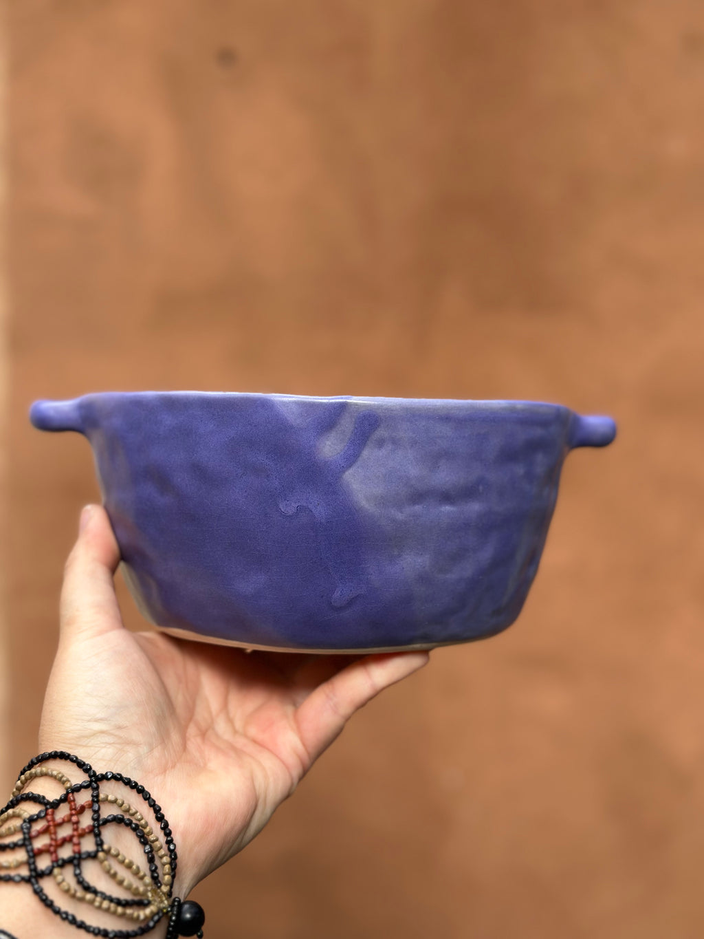 Blue - Ceramic Serving Bowl - Medium